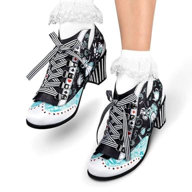 Hot Chocolate Design Chocolaticas Mid Heels Alice Women's Mary Jane Pump Multicoloured HCD 41 - Image 7