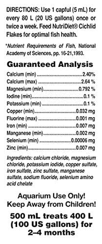 Seachem Cichlid Trace Elements 500ml - Image 2
