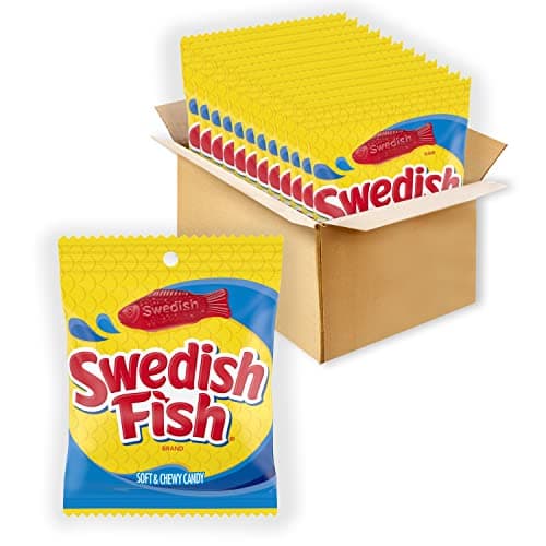 Swedish Fish Flavor Candy, Pack of 12 - Image 1