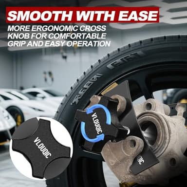 Brake Caliper Compression Tool, Heavy Duty Brake Pad Spreader Tool, caliper piston compressor tool for Compressing Inner Pad, Disc Brake Pad Spreader Tool Suitable for Most Cars and Light Trucks - Image 5