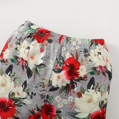 Kislio Toddler Baby Girl Clothes Long Sleeve Ruffle Ribbed Solid Tops Flare Pants Bell Bottoms Fall Winter Outfit Set - Image 6