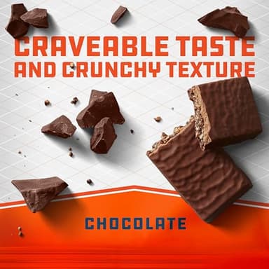 CLIF BUILDERS Protein Bars - Chocolate Flavor - 20g Plant Based Protein - Gluten Free - Non-GMO - Low Glycemic - No Artificial Sweeteners - 2.4 oz. (12 Pack) - Image 3