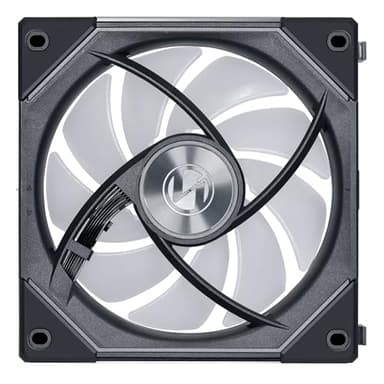 Lian Li UNI Fan SL-Infinity 120 - Triple Pack (Reverse Blade) ARGB Fan-Daisy-Chain Design-Infinity Mirror-Cable Management-Customizable Lighting Effects w/Controller- Black (12RSLIN3B) - Image 7