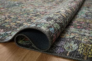 Loloi Rifle Paper Co. Maison Collection MAO-07 Charcoal 7'-6" x 9'-6", .19" Pile Height, Area Rug - Image 5