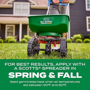 Scotts Turf Builder Thick'R Lawn Sun and Shade, Combination Seed, Fertilizer and Soil Improver, Thickens Thin Grass, 12 lbs. - Image 6