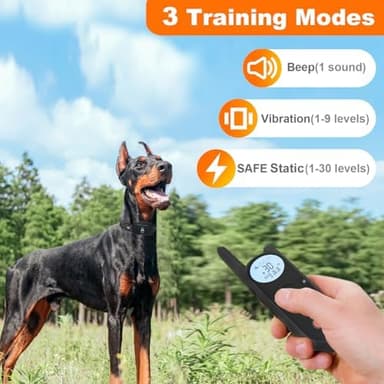 MIMOFPET Wireless Dog Fence System for 2 Dogs - Up to 3500ft Adjustable Electric Fence,Waterproof Training Collar Rechargeable,Pet Containment System for Large Medium Dogs - Image 5