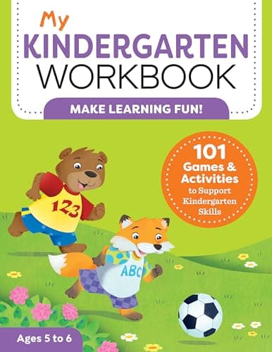 My Kindergarten Workbook: 101 Games and Activities to Support Kindergarten Skills, for Kids Ages 5-6 (My Workbook) - Image 1