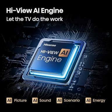 Hisense 100" Class U6 Series Best Value Mini-LED 4K UHD Smart HDR Gaming Fire TV (100U65QF, 2025 Model) - QLED, Native 144Hz, Anti-Glare, Dolby Vision IQ, Dolby Atmos, Game Mode Pro, Alexa Built in - Image 7