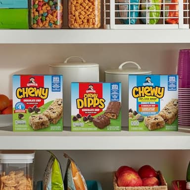 Quaker Chewy Granola Bars, Chocolate Chip, 58 Count - Packaging May Vary - Image 7