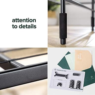 ZINUS SmartBase Tool-Free Assembly Mattress Foundation, 14 Inch Metal Platform Bed Frame, No Box Spring Needed, Sturdy Steel Frame, Underbed Storage, Black, Full - Image 7