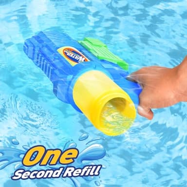Super Water Gun for Kids Adults: 2 Pack - 1200CC Water Toy Gun Super Water Squirt Blaster Soaker Long Range High Capacity Swimming Pool Beach Outdoor Summer Fun Party Games, Gifts for Boys and Girls - Image 4