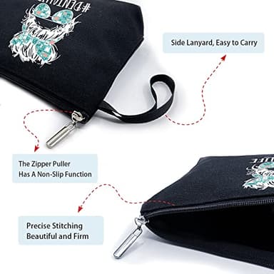 ZHANTUONE Dental Life Cosmetic Bag，Dental Hygienist Gifts， The Best Birthday Gift for Dentists，For Women Dental Hygienist Makeup Bag，Dental Hygienist Student Gifts，Funny Dentists Gift - Image 5