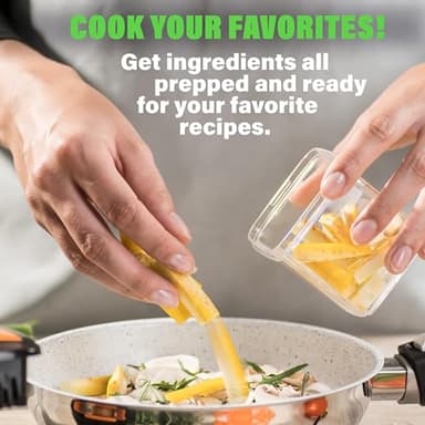 Rotary Cheese Grater with Handle, Cheese Grater Hand Crank, Fast Cutting Grater for Kitchen with 3 Interchangeable Blades, Vegetable Slicer, Cheese Shredder with Suction Cup Base, Dishwasher Safe - Image 6