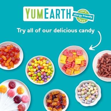 YumEarth Organic Gummy Bears - Fruity Gummy Candy Snack Packs, Gluten Free Snacks for Kids - Allergy Friendly, Non-GMO, No Artificial Flavors or Dyes - Assorted Flavors, 0.7 Oz - 15 Count (Pack of 1) - Image 7