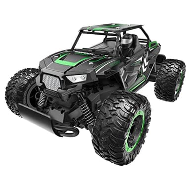 BEZGAR TB142 Remote Control Car - 1:14 Scale RC Cars, 20 Km/h 2WD All-Terrains Electric Off-Road Vehicle Truck Crawler Toy with Two Rechargeable Batteries for Boys Kids and Adults - Image 4