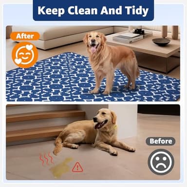 LOOBANI Washable Pee Pads for Dogs 18"x 24": 2 Pack Super Absorbent Reusable Puppy Pads Leakproof Whelping Pad, Waterproof Non-Slip Dog Training Pads for Floor, Crate, Potty, Sofa - Image 8