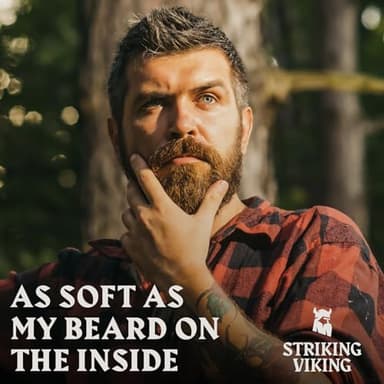 Striking Viking Vanilla Beard Oil for Men - Naturally Derived Conditioner with Argan & Jojoba Oils for Softening, Moisturizing and Growth (2 Oz) - Image 7