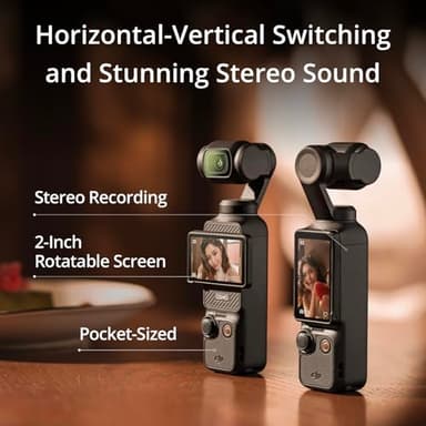 DJI Osmo Pocket 3 Capture More Combo, Vlogging Camera with 1'' CMOS & 4K/120fps Video, 3-Axis Stabilization, Fast Focusing, Face/Object Tracking, 2" Rotatable Touchscreen - Image 4