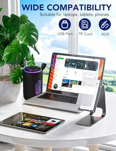 Portable Bluetooth Speaker, Bluetooth 5.4 Speaker, 30W Dual Speaker, 2.0 Channel, Deep Bass, 30H Playtime, Colorful RGB Lights, IPX7 Waterproof, TWS pairing for Outdoor/Home/Party/Travel, Gift Ideas - Image 7