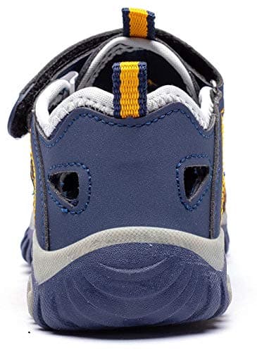 HOBIBEAR Boys Outdoor Closed-Toe Summer Sport Sandals Lightweight-Navy - Image 4