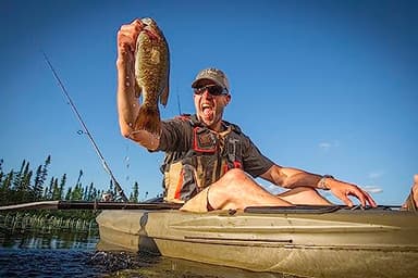 Onyx Kayak Fishing Life Jacket – USCGA PFD/Life Jacket with Multiple Pockets, High-Back Design & Adjustable Straps for Paddle Sports & Fishing - Image 3