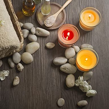 Small Citronella Candles Outdoor and Indoor Soy Wax Votive Candles for Party Dinner and Camping - 12 Hours Burn Time, Set of 12 - Image 9