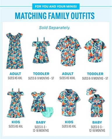 The Children's Place Baby Girls And Toddler Printed Summer Dresses Playwear, Hawaiian Tropic, 18-24 Months US - Image 4
