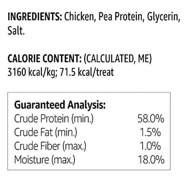 Amazon Brand - Solimo Chicken Jerky Dog Treats, 2 pounds (Packaging May Vary) - Image 6