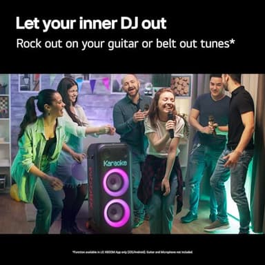 LG XL9T XBOOM Portable Tower Speaker with Pixel LED Lighting - Image 12