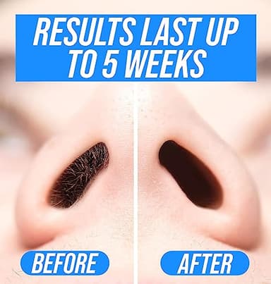 KENASHII Nose Wax Kit | 100 g Wax, 24 Applicators | Hair Removal Kit for Men and Women | Includes Balm Wipes and Mustache Guards | Lasts up to 5 Weeks - Image 4