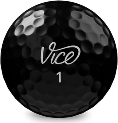 Vice Golf Limited Edition Pro Plus Golf Balls (Black) - Image 2