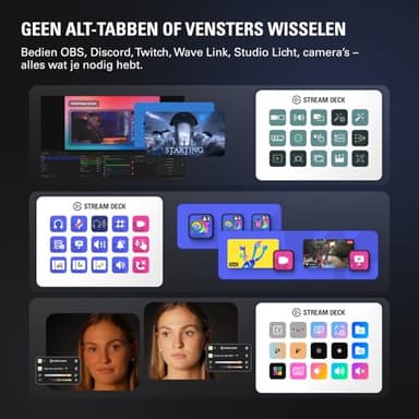 Elgato Stream Deck MK.2 White – Studio Controller, 15 macro keys, trigger actions in apps and software like OBS, Twitch, ​YouTube and more, works with Mac and PC - Image 4