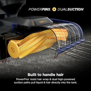 Shark CarpetXpert HairPro Upright Carpet, Area Rug & Upholstery Cleaner with Spot & Stain Remover, Perfect for Pets, Carpet Shampooer, 2 Cleaning Tools, Pet Cleaning Solution, Cobalt, EX251BRN - Image 3