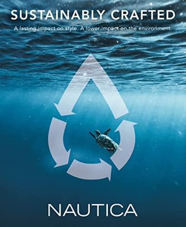 Nautica Men's Stainably Crafted Classic Fit Performance Deck Polo, Grey Heather, XXLarge - Image 5