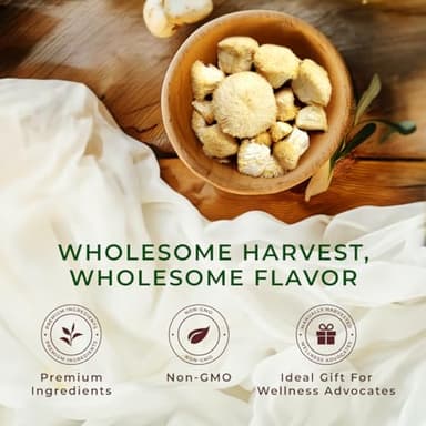 Gya Tea Co Lion's Mane Mushroom Tea Gift Set (16 ct) - Decaf Tea Pod for Nourish & Wellness - Image 6