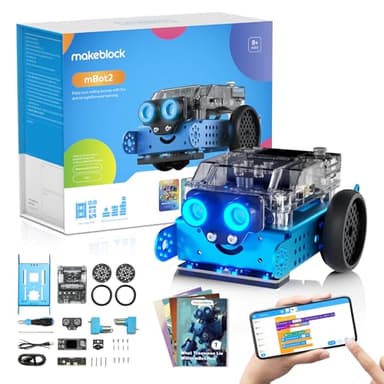 Makeblock mBot2 Coding Robot for Kids, AI Learning Support Scratch & Python Programming, Robotics Kit for Kids Ages 8-12 and up, Building STEM Robot Toys Gifts for Boys Girls - Image 1
