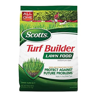 Scotts Turf Builder Lawn Food - Fertilizer for All Grass Types, 15,000 sq. ft., 37.50 lbs. - Image 1