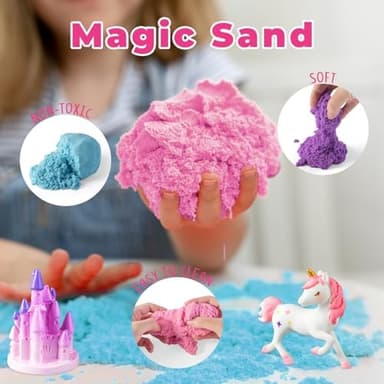 Unicorn Light-Up Terrarium Kit for Kids - LED Night Light Birthday Gift for Girls Ages 4 5 6 7 8-12 Year Old - Unicorn Toys for Girls - DIY Arts and Crafts Kit for Kids - Image 5