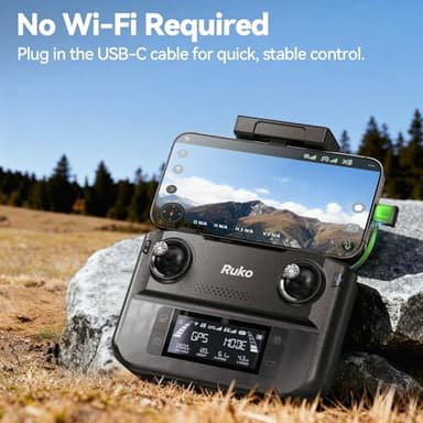 Ruko F11GIM2 Drones with Camera for Adults 4K, 64Mins Flight Time, Gimbal & EIS 4K Camera, 16404ft Digital video Transmission, GPS Auto-return Professional Quadcopter, Level 6 Wind Resistance - Image 6