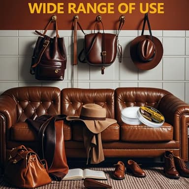 Mink Oil for Leather Boots, Leather Conditioner and Cleaner 3.52 oz, Leather Boot Care Kit, Leather Boot Conditioner for Premium Waterproof Formula to Soften & Restore Shoes, Leather Furniture - Image 7