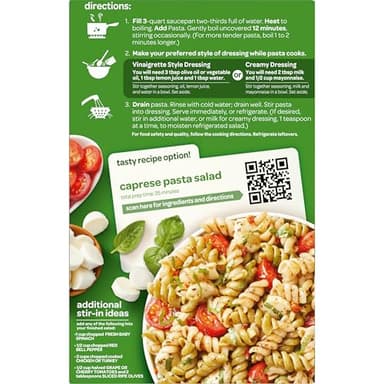 Suddenly Salad Sweet Basil Pasta Salad - 7.7 Oz 12 Pack - Image 6