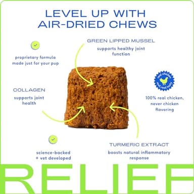 Native Pet Pain Relief for Dogs - Collagen for Dogs Promotes Joint Health, Reduce Inflammation & Stiffness - Senior Pup Joint Supplement - Natural Pain Reliever for Active & Aging Pets - 120 Chews - Image 3