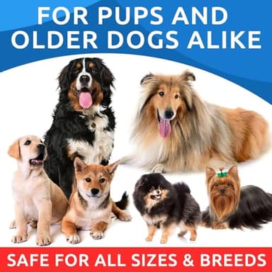 BARK&SPARK Omega 3 for Dogs - 180 Fish Oil Treats for Dog Shedding, Skin Allergy Chews, Itch Relief, Hot Spots Treatment - Joint Health - Skin and Coat Supplement - EPA & DHA Fatty Acids - Salmon Oil - Image 7