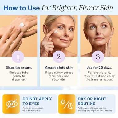 LilyAna Naturals Anti Aging Retinol Face Cream for Women – Wrinkle & Neck Cream for Firming, Retinol Moisturizer for Face with Hyaluronic Acid, Hydrating Night Cream for Fine Lines, Collagen Boost - Image 7