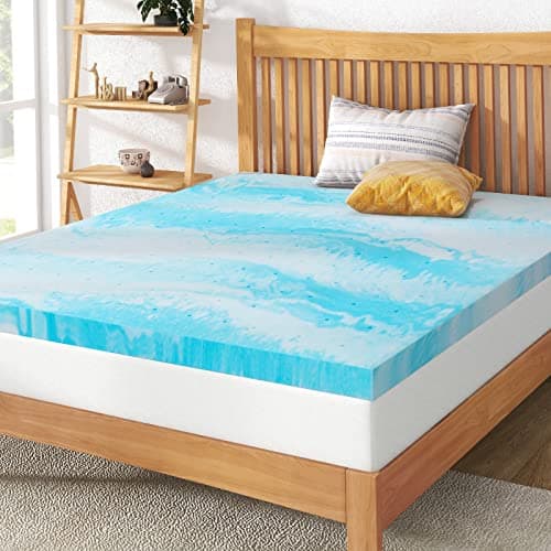 3 Inch Gel Memory Foam Mattress Topper King, CertiPUR-US Certified - Image 1