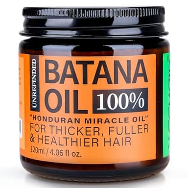 Batana Oil for Hair Growth Dr Sebi, 100% Raw Organic Batana Hair Mask from Honduras, Wild Growth Hair Oil, Scalp Oil Promotes Hair Thickness, Prevents Loss for Men & Women, 4.06 fl oz (1 Pack) - Image 1