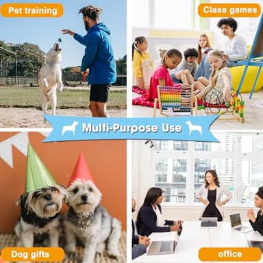 BoArt Voice Recording Button, Dog Buttons for Communication Pet Training Buzzer, 30 Second Record&Playback, Voice Recording Clicker for Cat, Puppy, Pet Trainin, Funny Gift for Study Office Home 4 Pcs - Image 7