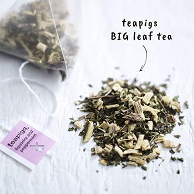Teapigs Liquorice and Peppermint Tea Bags Made With Whole Leaves (6 Packs of 15) - Image 2