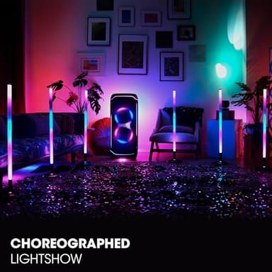 JBL PARTYLIGHT STICK - Bluetooth party light stick, Take your party to the next level with a choreographed lightshow, IPX4 splashproof, Enjoy a more immersive lightshow with multiple PartyLight Sticks - Image 7