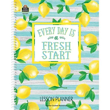 Teacher Created Resources Lemon Zest Lesson Planner 8.5 inches X 11 inches - Image 2